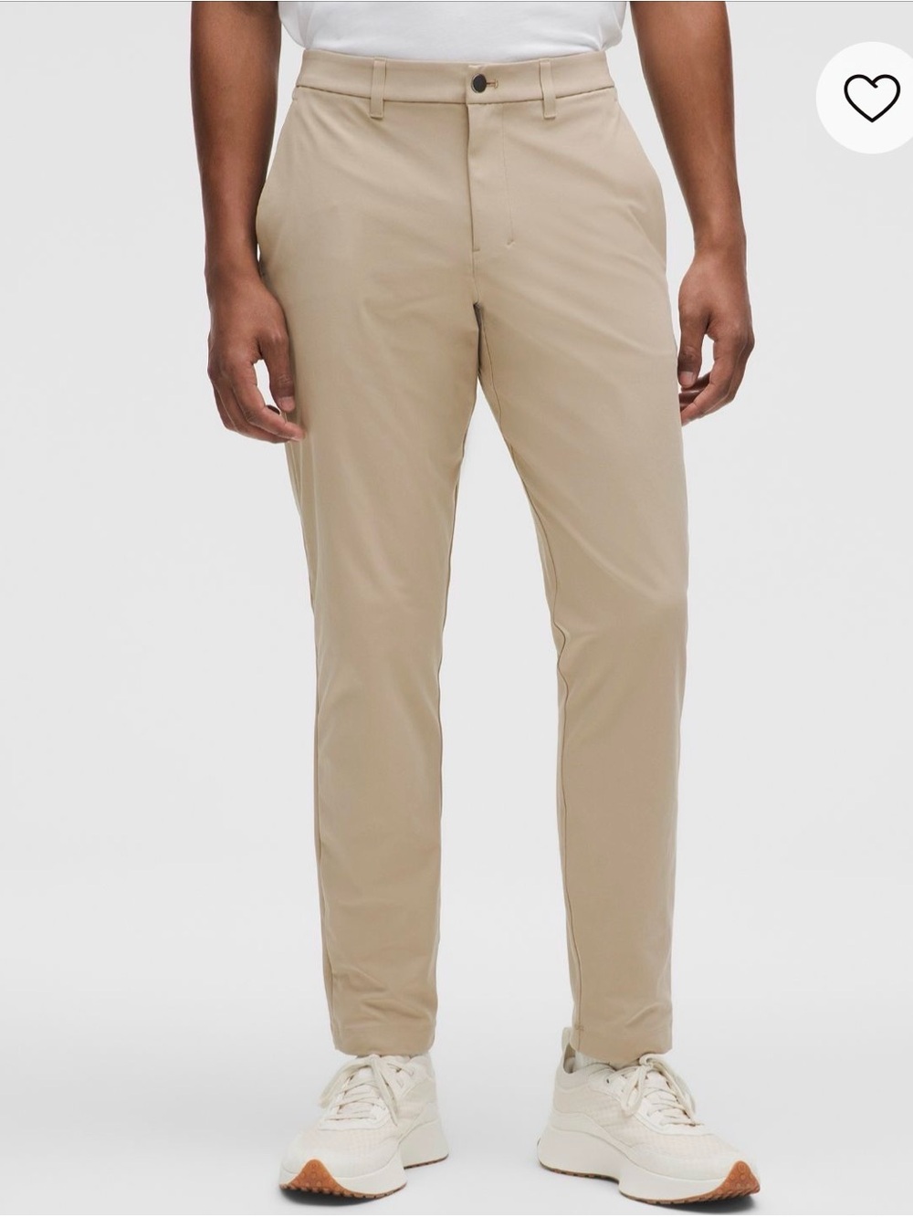 Men's Lululemon ABC Slim Trouser Pants - Wacky Khaki
